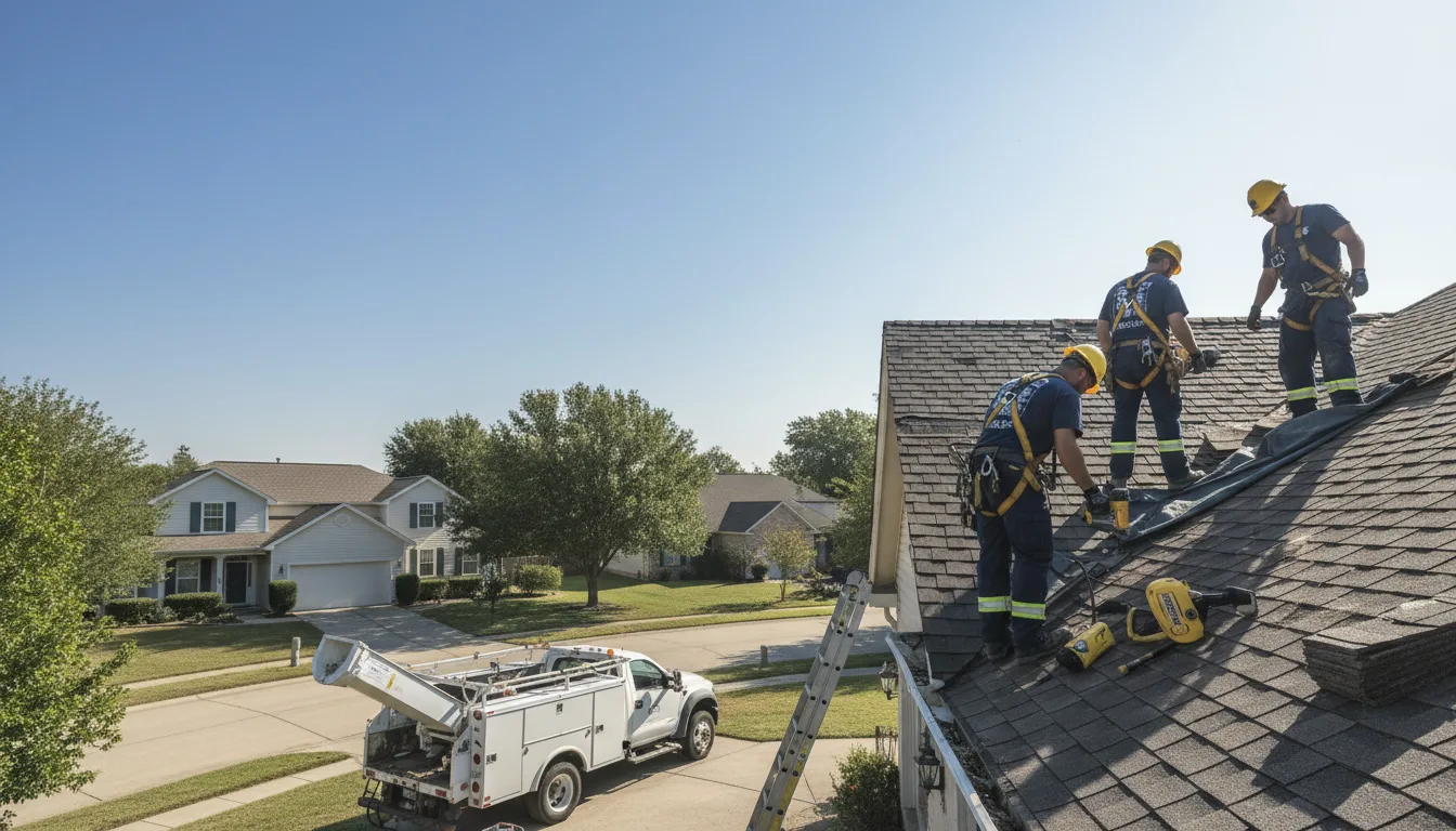 Emergency Roof Repair in Bellflower, IL near me